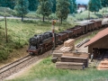 Hochschwarzwald 70 - A BR85 leaves Bonndorf with a mixed freight