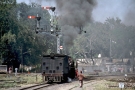 Train to Patalpani 021 - YG 4029 is going tender first to Kalakund and will bank a passenger train up the steep gradient to Mhow 1997