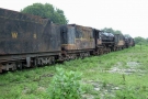 Train to Patalpani 028 - Today 3 rusting YP locomotives stand testimony to the glorious days of steam