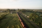Train to Patalpani 031 - A few tankers, boxcars and flatcars are stabled at Patalpani