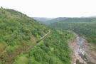 Train to Patalpani 072 - Train 52987  amidst the forests of the Choral Valley