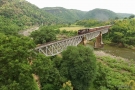 Train to Patalpani 080 - Train 52988 ex-Akola on Choral Bridge No.1 running about an hour late