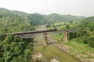 Train to Patalpani 082 - Train 52988 ex-Akola on Choral Bridge No.1