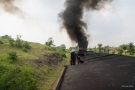 Train to Patalpani 092 - A fire spewing banker hard at work