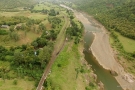 Train to Patalpani 093 - Birdseye view of the station of Kalakund