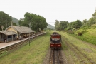 Train to Patalpani 101 - YDM4 6737 awaits ts next banking assignment at Kalakund