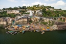 Train to Patalpani 113 - Aerial view of the Omkareshwar Jyotirlinga
