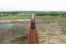 Train to Patalpani 121 - Train 52964 enroute Mhow on the bridge at Omkareshwar