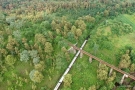 Train to Patalpani 134 - Train 52974 completes the 270 degree turn on the Dhulghat spiral