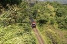 Train to Patalpani 135 - Train 52973 approaches the Char ka Aandka from Dhulghat side